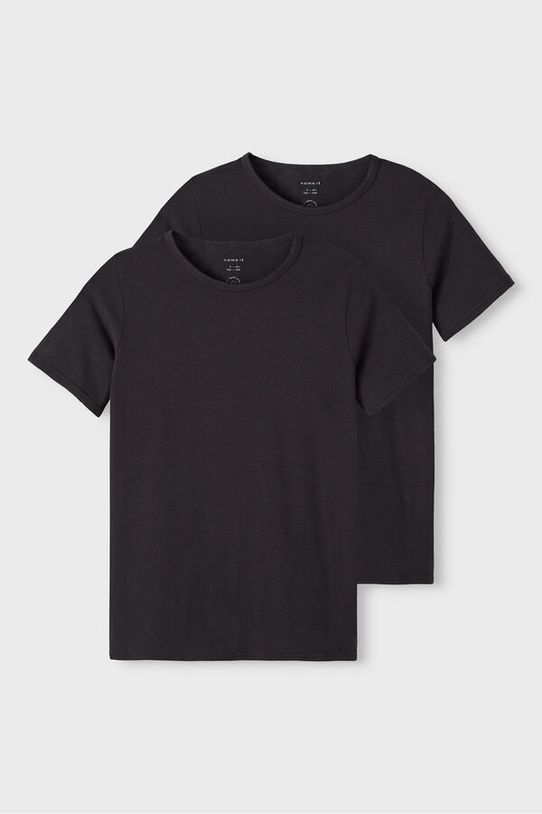 Name It Pack de camisetas negro