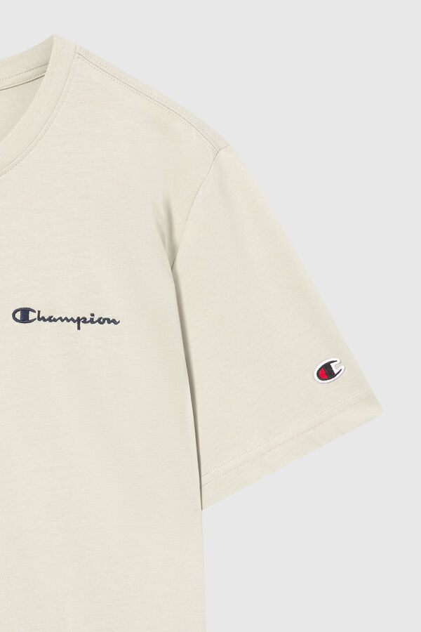 Champion Champion Crew Neck T-Shirt beige