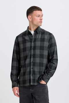 Blend Camisa em algod&atilde;o de manga comprida