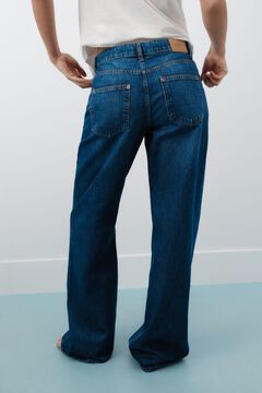 Springfield Wide leg mid-rise jeans