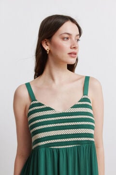 Springfield Crochet midi dress