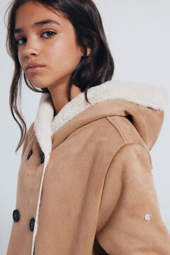 Springfield Kids Jakna od sukna na preklop za devojčice