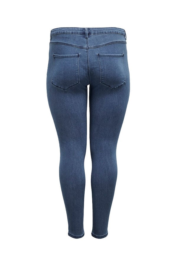 Only Carmakoma Jeans skinny talla grande azul