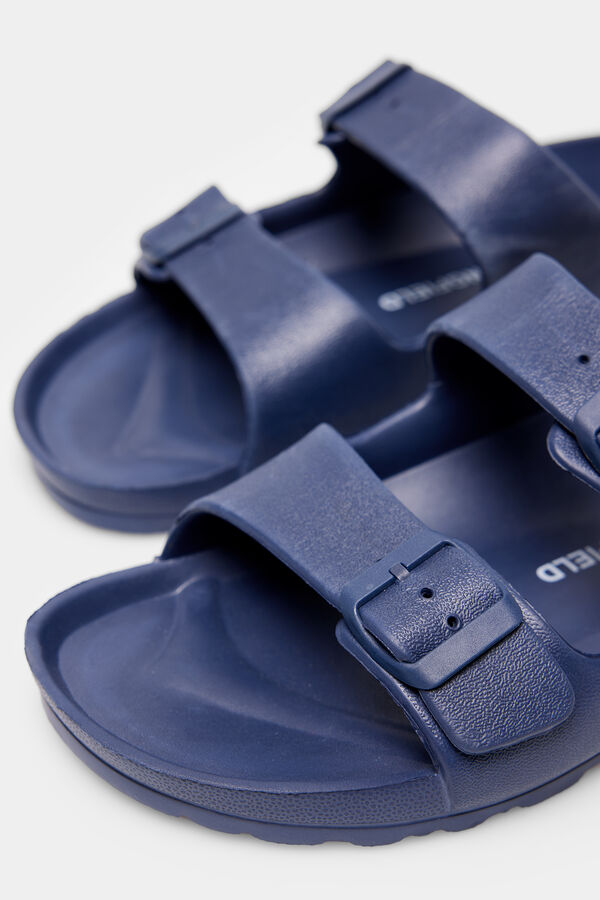 Springfield Gumene sandale s kopčama tamno plava