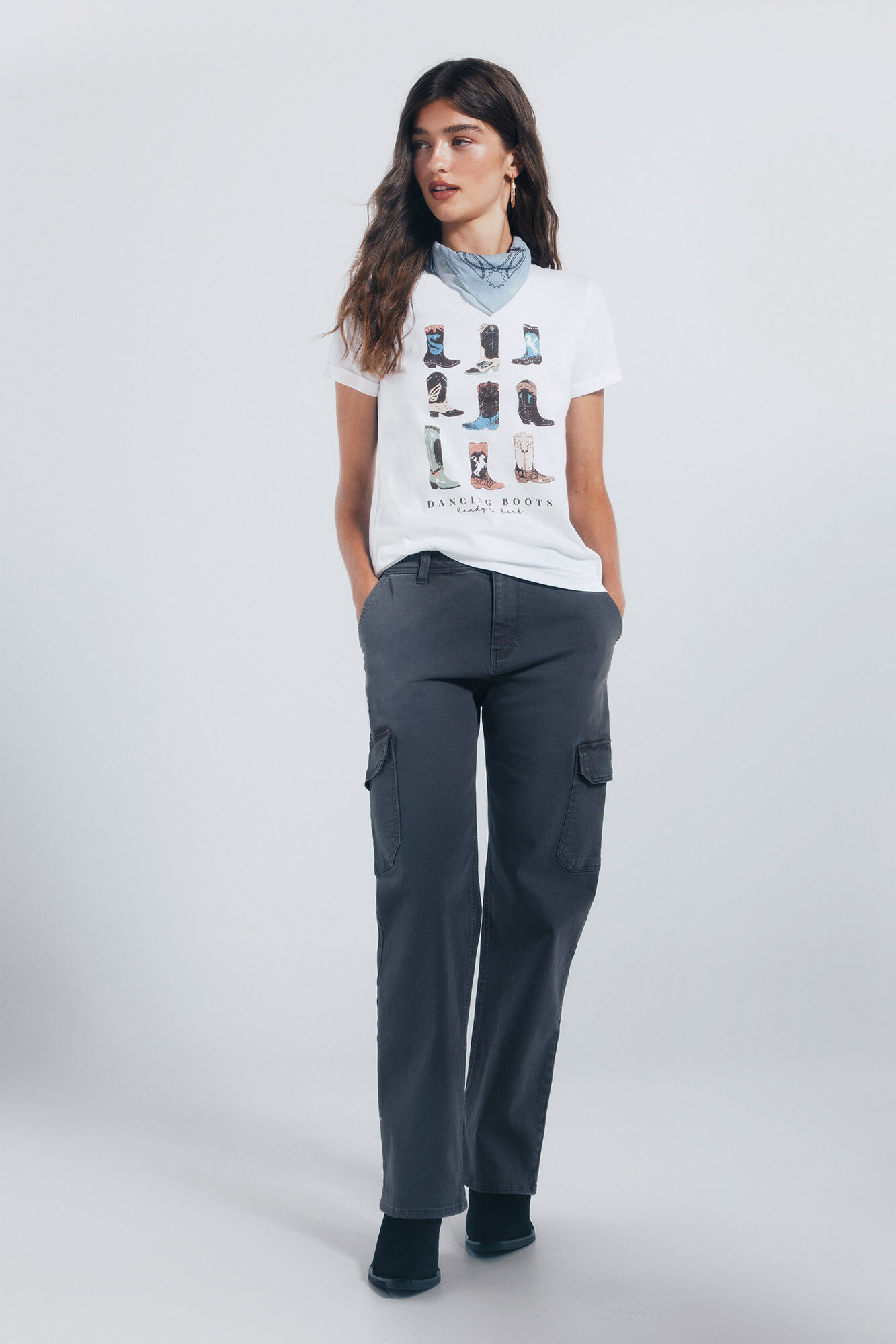 Springfield Pamučne kargo pantalone