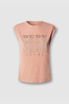 Pepe Jeans Camisa sin mangas cuello redondo