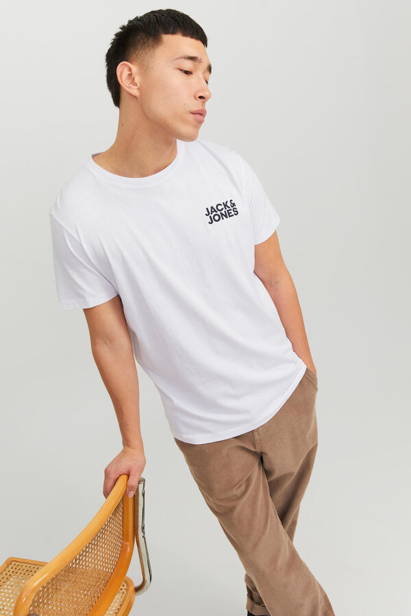Springfield T-shirt fit padrão natural