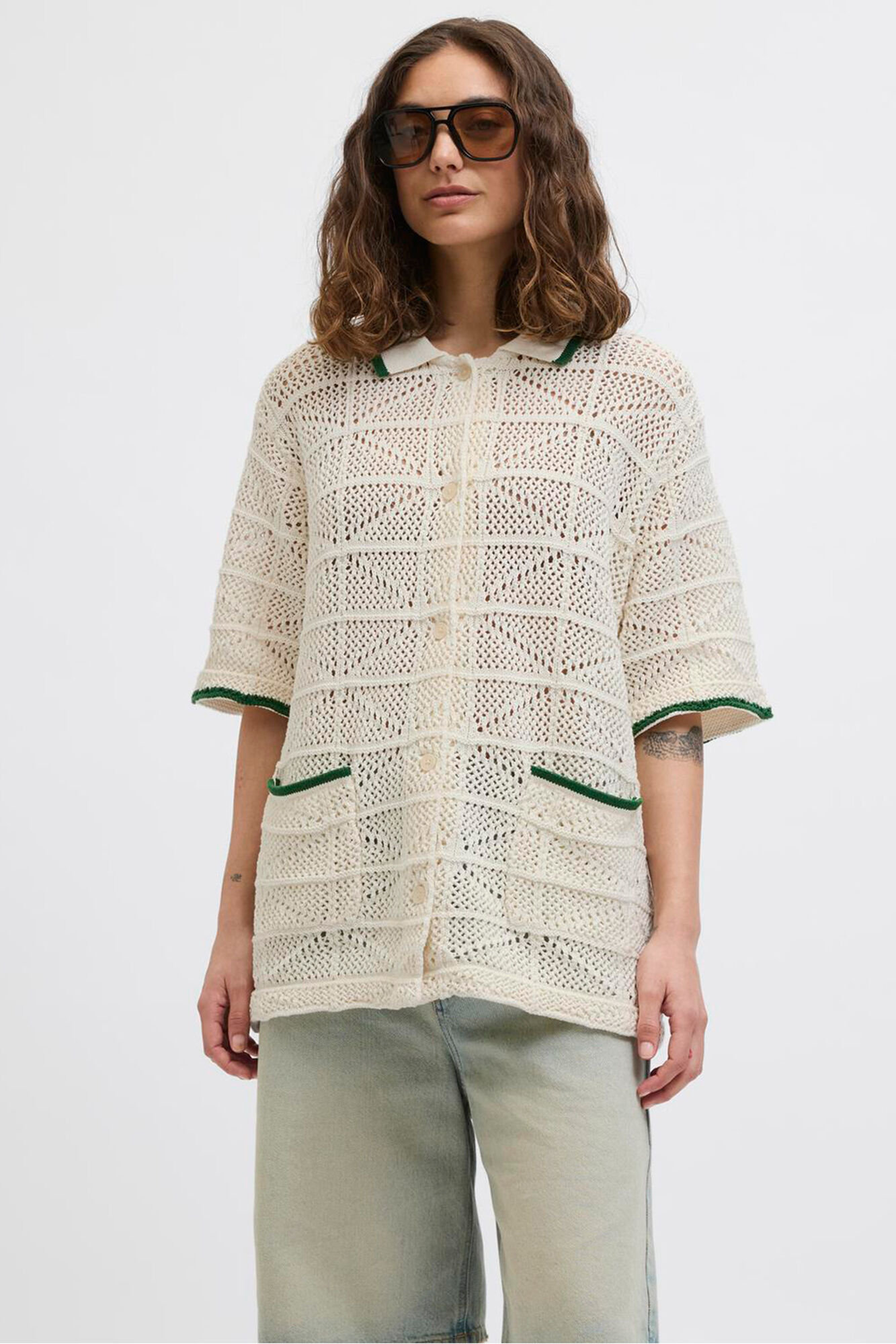 Jack & Jones Cardigan de crochet