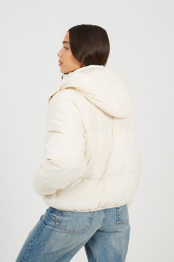 Brave Soul Puffer jacket beige