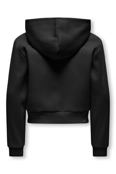 Only Girls Sweatshirt com capuz e fecho-&eacute;clair