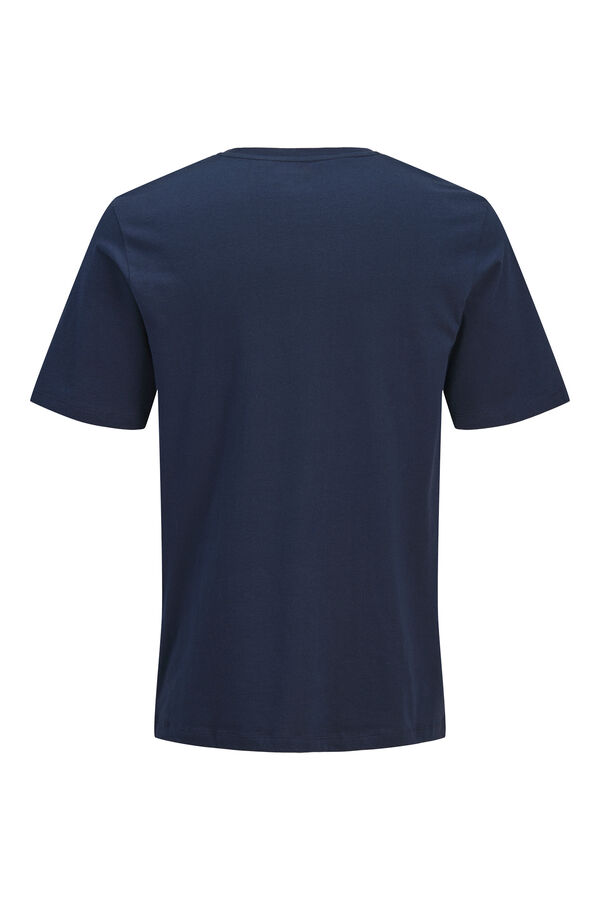 JJ REBEL Printed short sleeve T-shirt blue