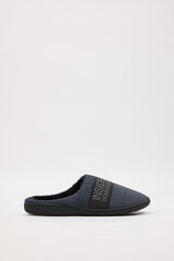 Inside Zapatillas de casa acolchadas preto