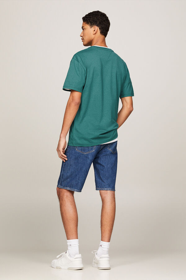 Springfield Herren-T-Shirt Tommy Jeans mallow