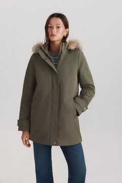 Springfield Faux fur hood parka
