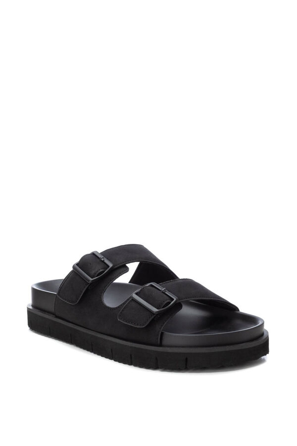 Springfield Black Cro C. sandal  black