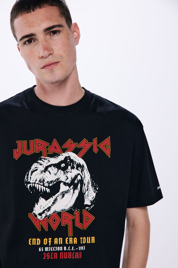 Springfield T-shirt "Jurassic World Rock Style noir