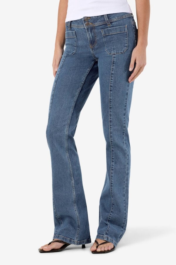 Noisy May Bootcut jeans blue