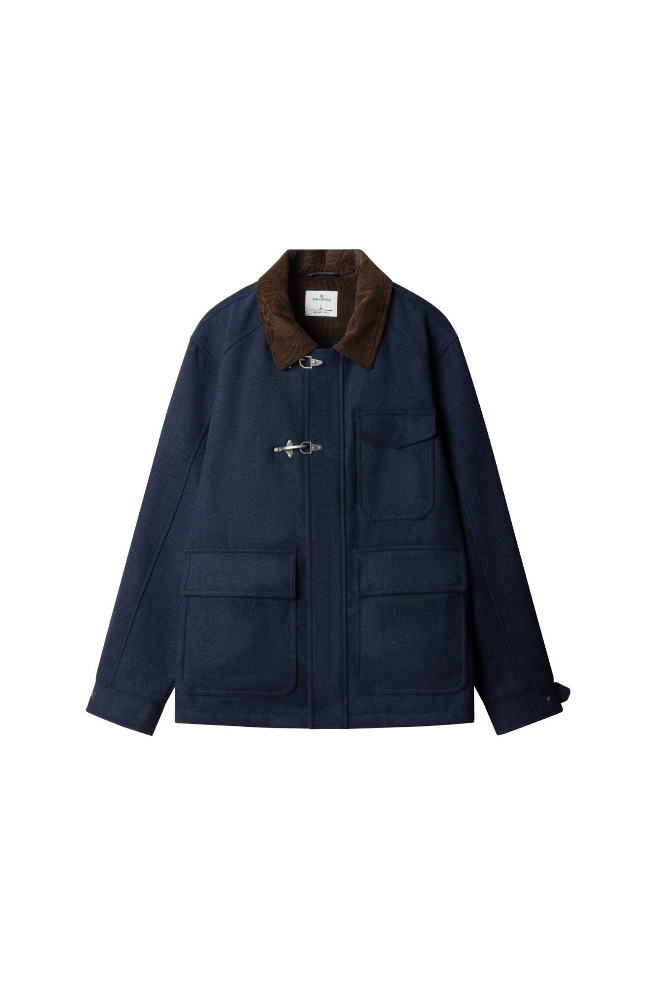 Springfield Wool blend short parka