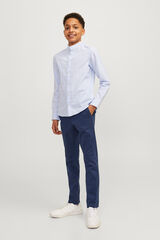 Jack & Jones Junior Pantal&oacute;n chino slim azul