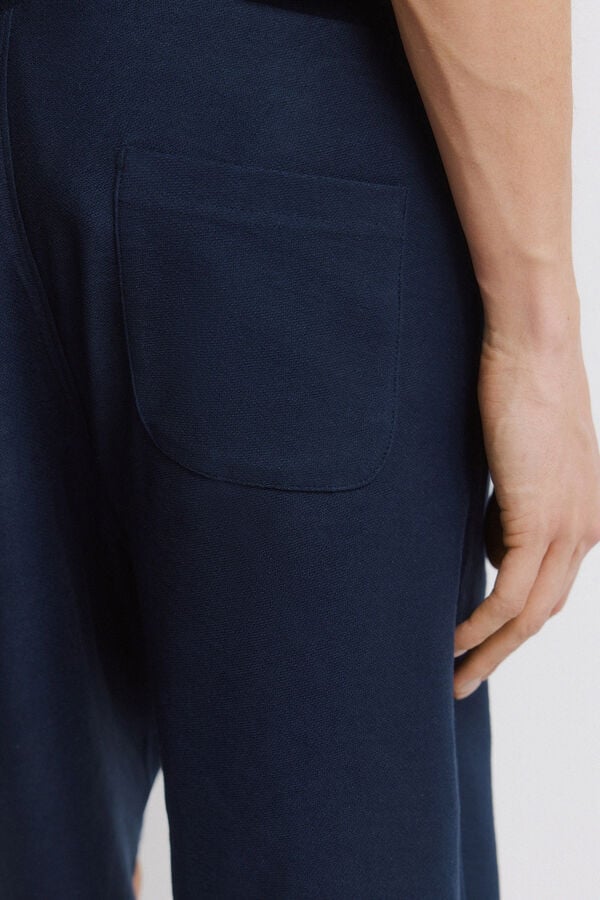 Springfield Fleece Bermuda shorts blue