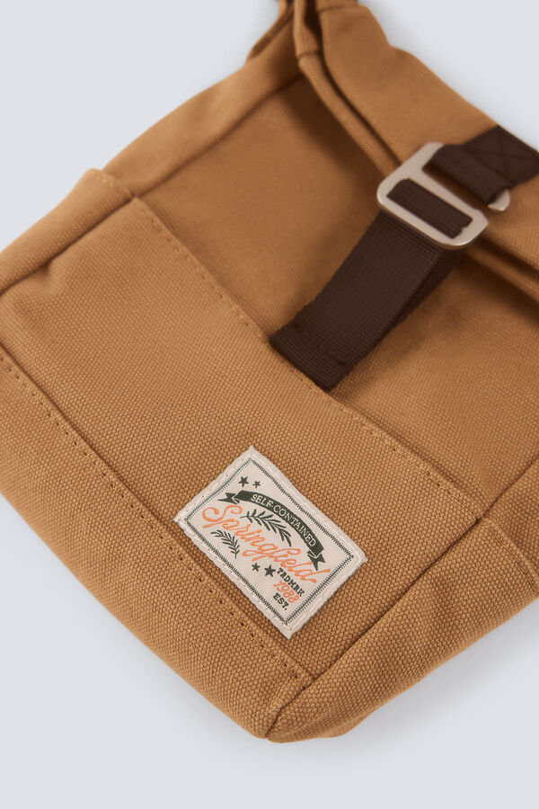 Springfield Bolso mediano cruzado beige