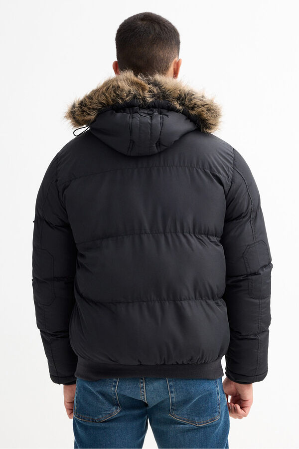 Inside Puffer Jacket black
