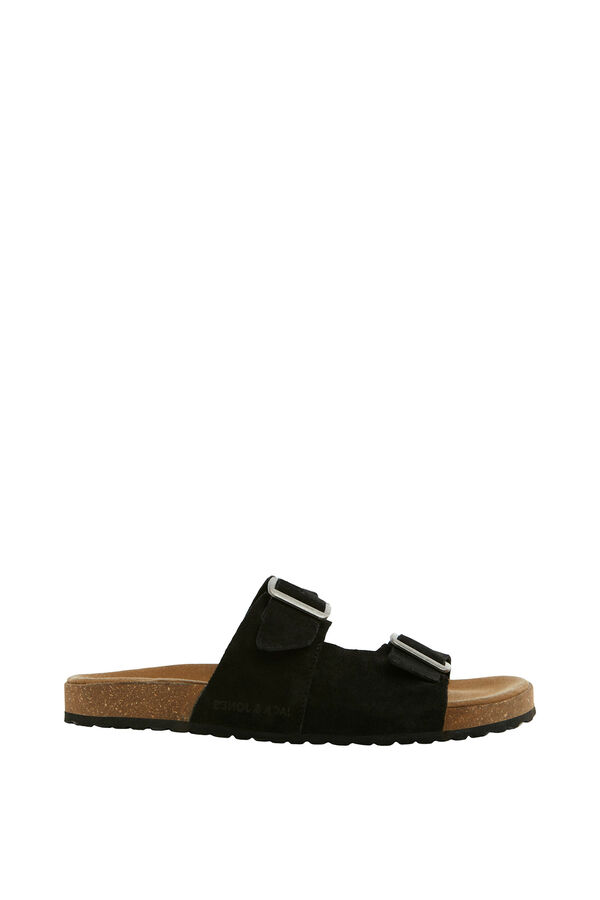 Jack & Jones Double buckle sandals black