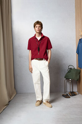 Polo estructura regular fit