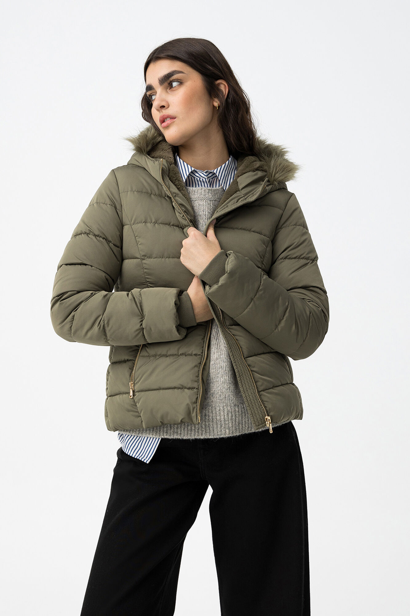 Tiffosi Casaco acolchoado com capuz