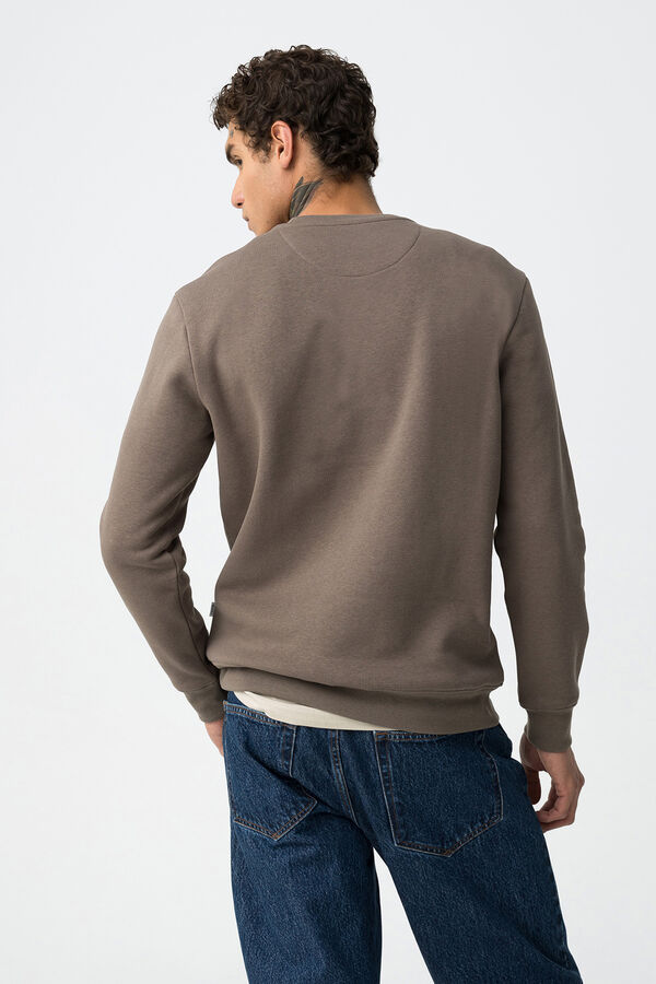 Tiffosi Sudadera B&aacute;sica nude