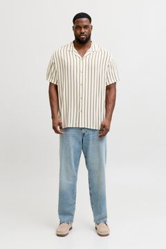 Jack & Jones PLUS Camisa estampada manga corta