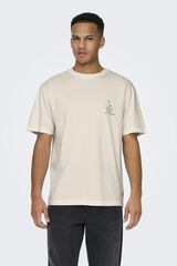 Springfield Short sleeve T-shirt bisernosiva