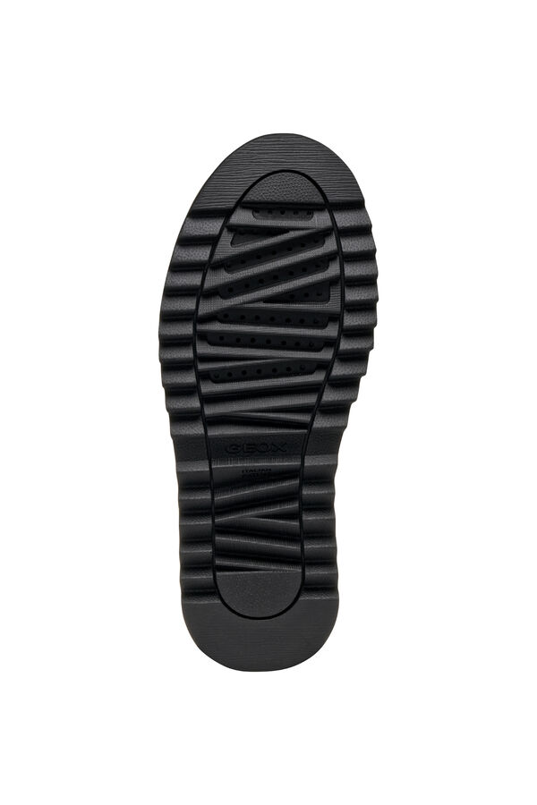 Geox Botines efecto charol negro