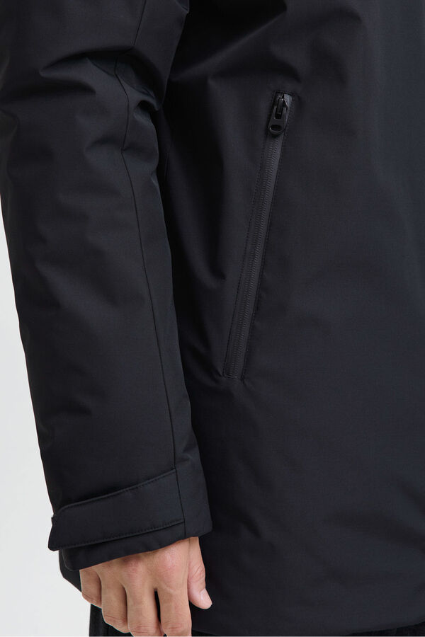 Jack & Jones Parka curta acolchoada preto