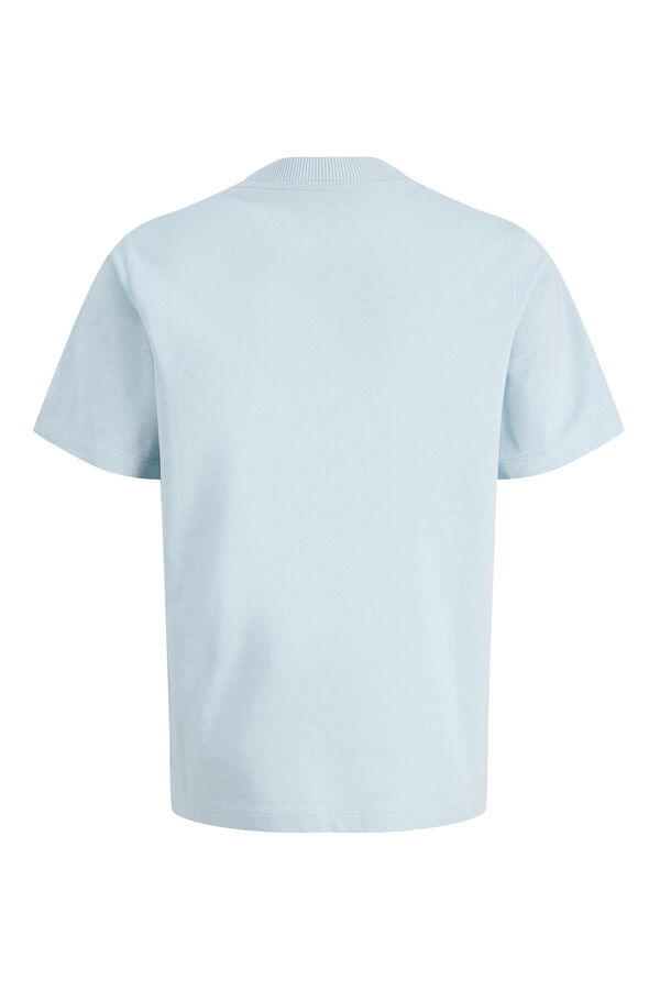 Jack & Jones Junior Camiseta relaxed logo azul
