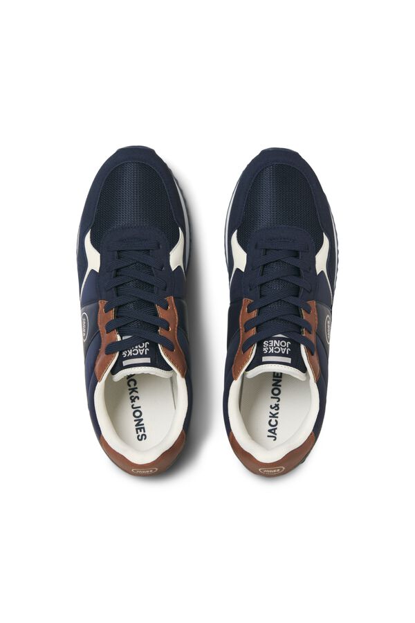 Jack & Jones Zapatilla estilo retro azul