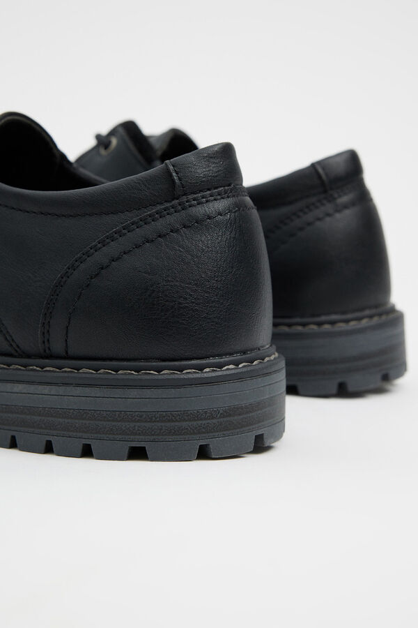 Springfield Schuhe klassisch Schnürsenkel schwarz