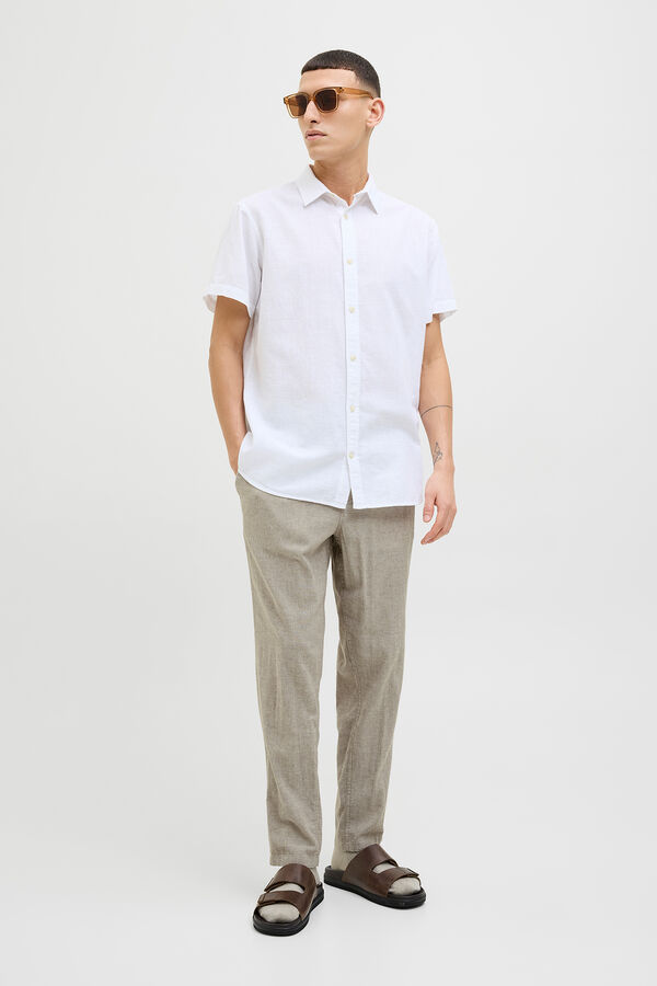 Jack & Jones Pantal&oacute;n carrot fit gris