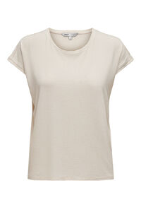 Only Camiseta regular fit com glitter