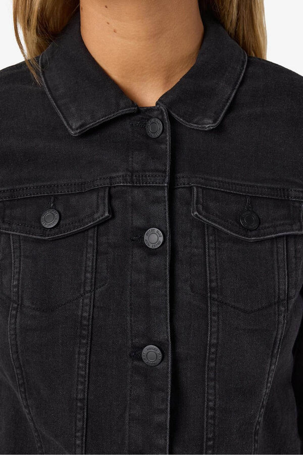 Noisy May Denimjacke Schwarz