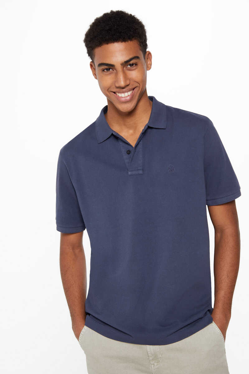 Relaxed Fit Piqué polo shirt