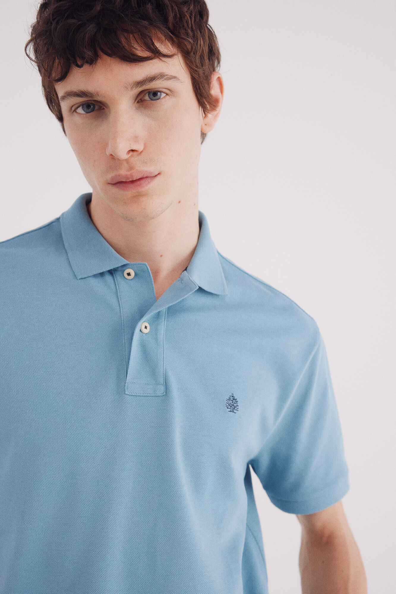 Springfield Essential regular fit piqu&eacute; polo shirt