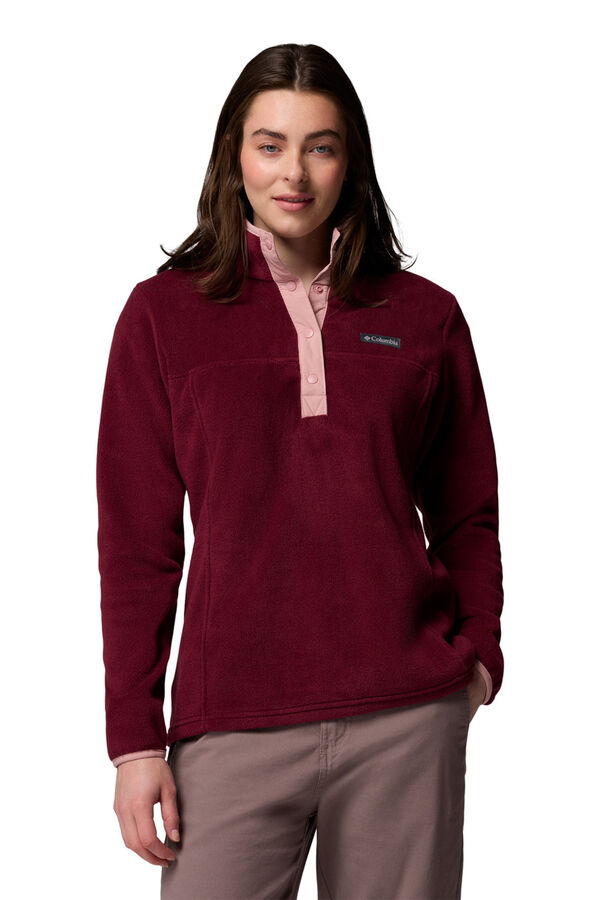 Columbia Half- fastening fleece  imprim&eacute;