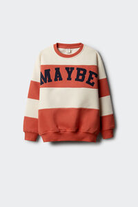 Springfield Kids Sudadera a rayas "Maybe" ni&ntilde;o