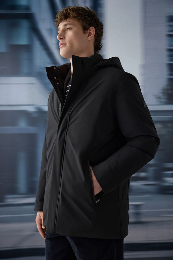 Springfield Thermal puffer parka black