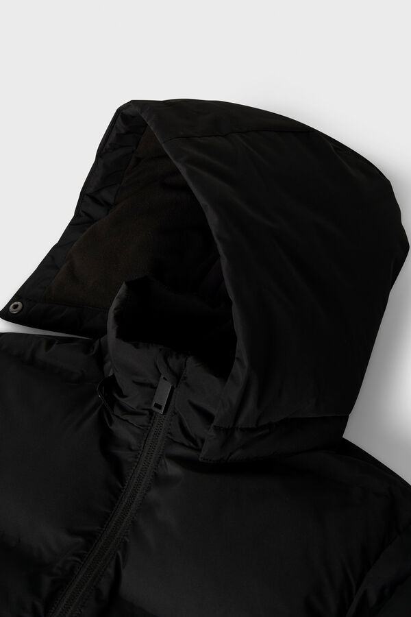 Name it Long puffer coat black