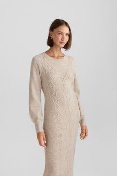 Springfield Robe midi tress&eacute;e