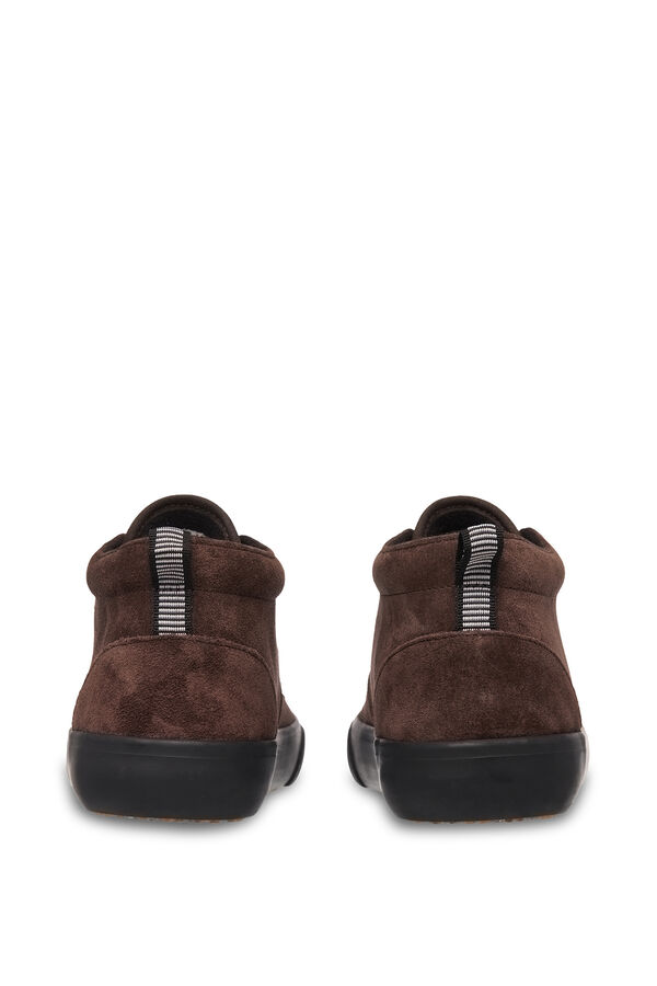 Element Water-resistant suede sneakers nude