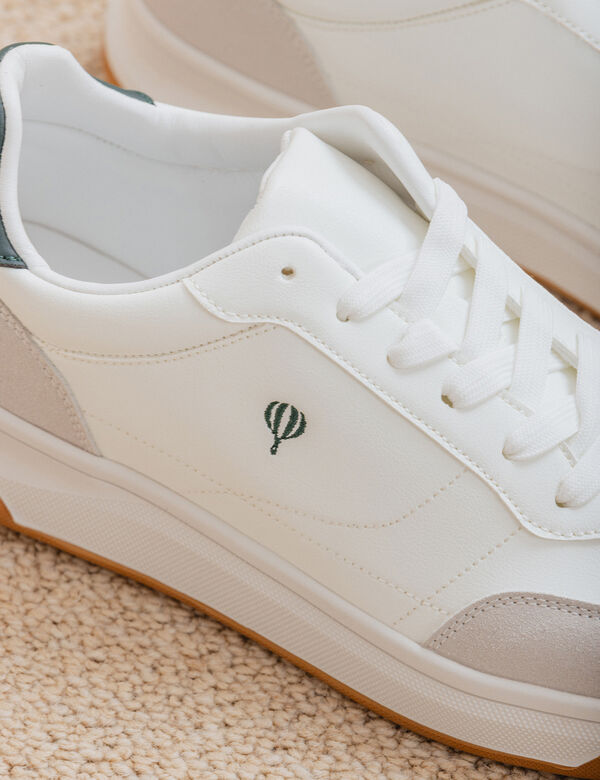 Celopman Zapatillas con logo blanco