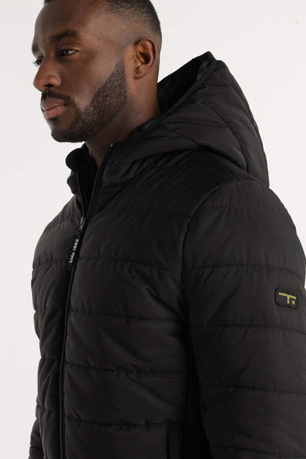 Lois Wattierte Jacke Schwarz